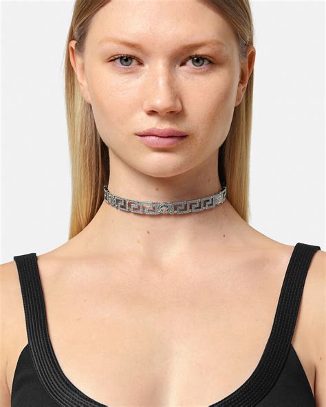 versace bracelet women's price|versace medusa choker necklace.